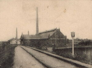 Gleise v. d. Schwepnitzer Glashütten um 1910